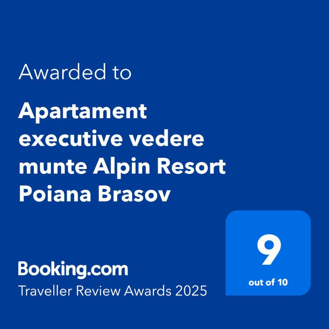 Apartament Executive Vedere Munte Alpin Resort Poiana Braşov Dış mekan fotoğraf